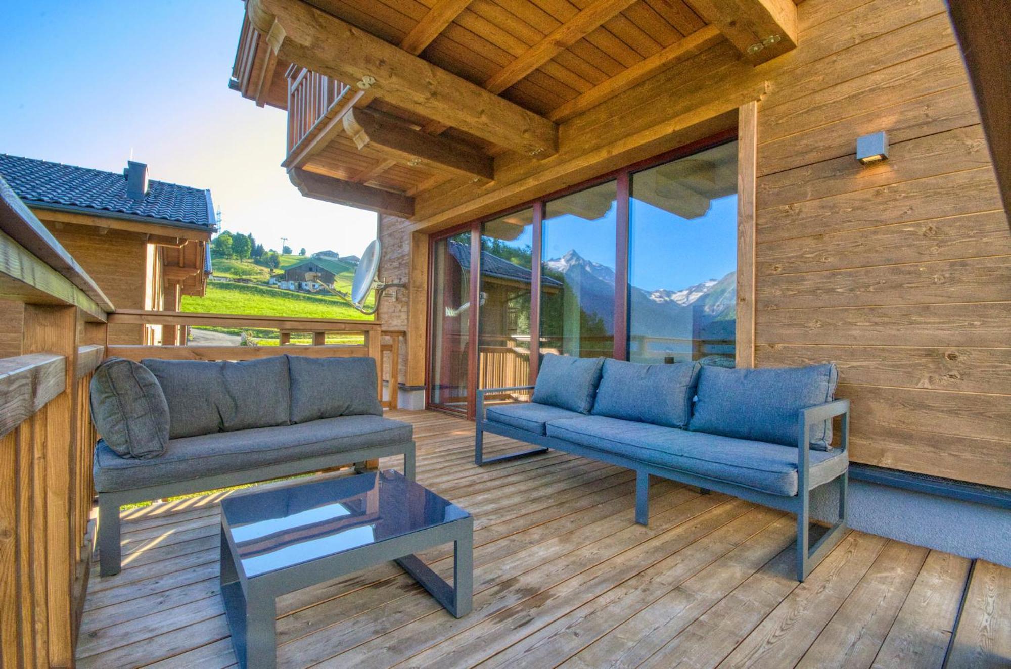 Ski-In Ski-Out Chalet Maiskogel "Bergli" - By Alpen Apartments Капрун Экстерьер фото