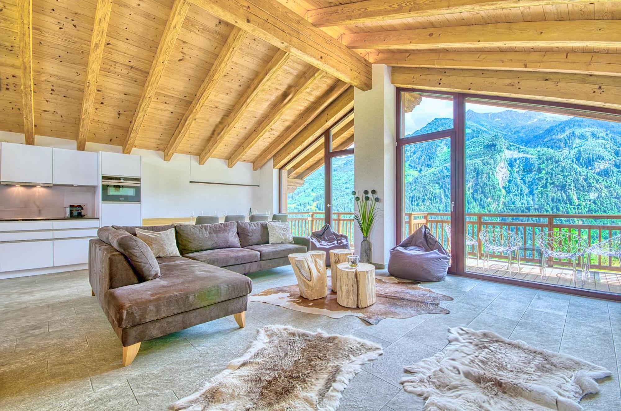 Ski-In Ski-Out Chalet Maiskogel "Bergli" - By Alpen Apartments Капрун Экстерьер фото